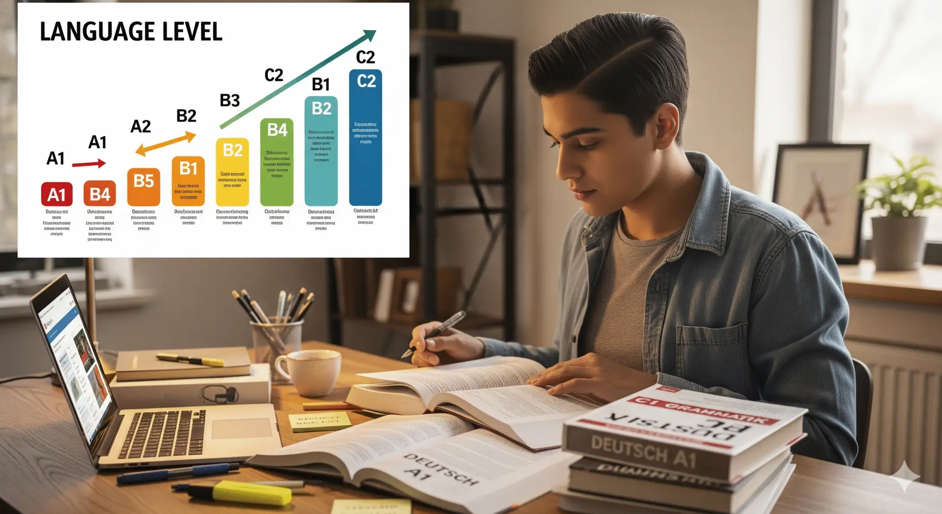 German Language Levels: A Complete Guide from A1 to C2