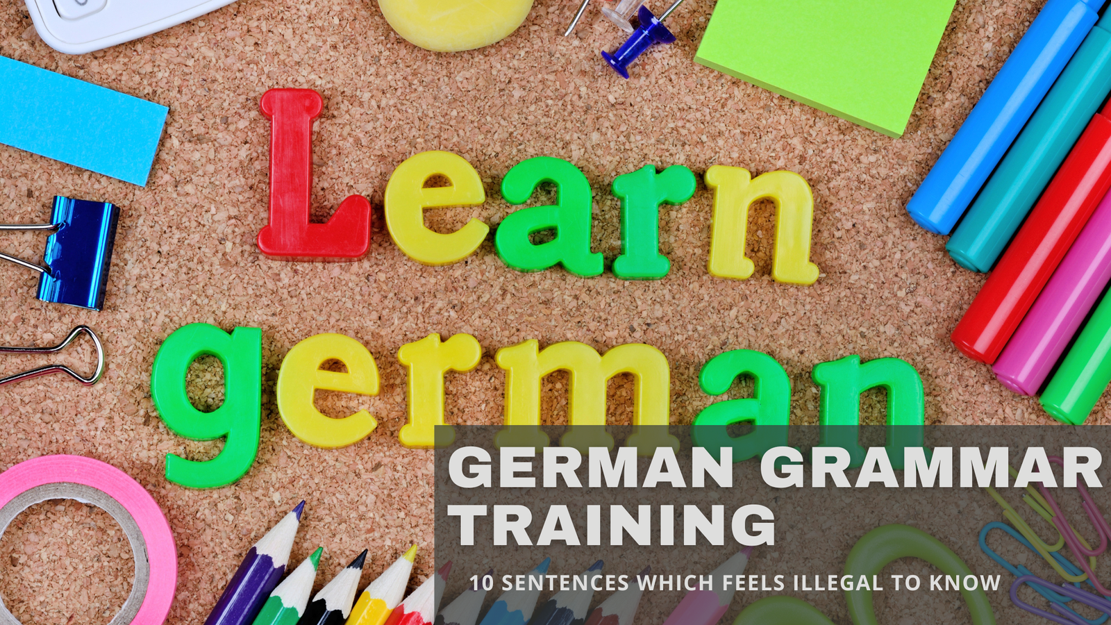 German Grammar Training