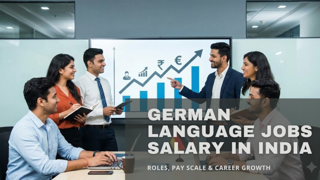 German Language Jobs Salary in India