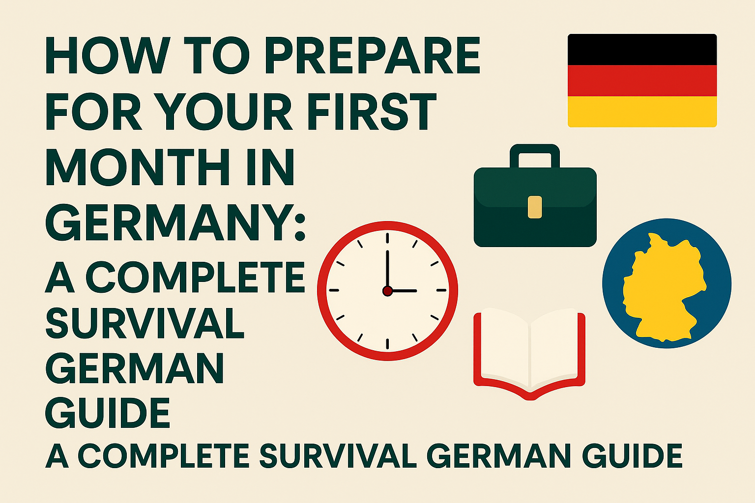How to Prepare for Your First Month in Germany